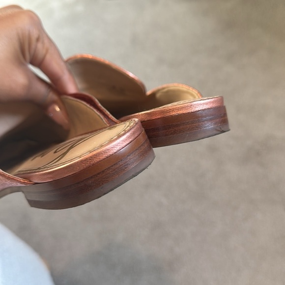 Sam Edelman Laurna Rose Gold Loafers Size 9 - Picture 7 of 7